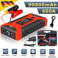 Auto KFZ Starthilfe 30000mAh Jump Starter 12V PKW Ladegerät Booster Power Bank