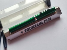 Fuller SHEAFFER NO NONSENSE Full Box Vintage Feder M Green Grun Made in USA TOP