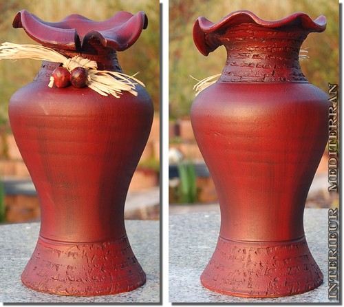 Tischvase dekovase 30cm aus - dekovase,