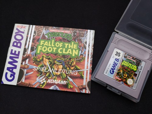 Game boy tmht turtles fall - game, boy: