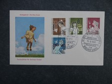 BERLIN - Ersttagsbrief/Schmuckumschlag-FDC Mi-Nr. 193-196, Hilfswerk, M€ 12,00