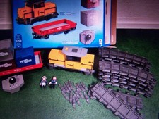 Playmobil City Action Eisenbahn-Set, RC Zug 5258 Komplett original Anleitung OVP
