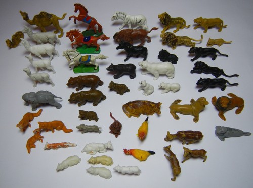 Ddr plastiktiere bauernhof zoo - plastiktiere,
