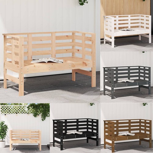 Gartenbank massivholz kiefer - gartenbank,