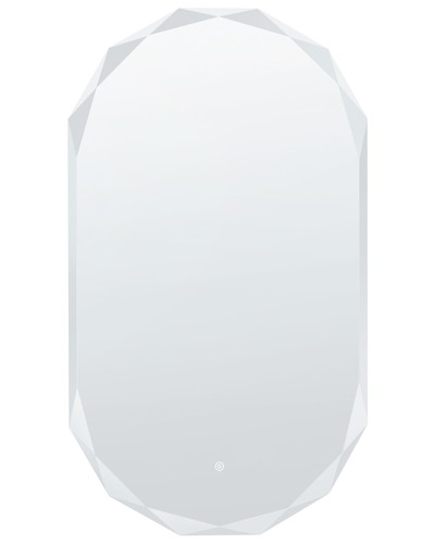 Led wandspiegel mit - mit, schmalem
