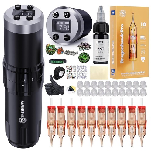 Dragonhawk tattoo maschine set - maschine,