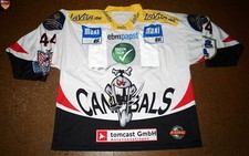 Landshut Cannibals * 10/11 * No. 44 * Raphael Wagner * white/away/set 1 * 