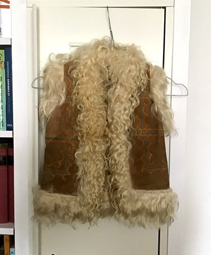 Echte 70er fellweste - echte,