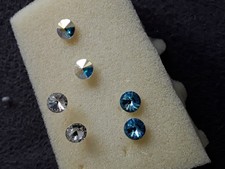 3 x Ohrringe Silber 925