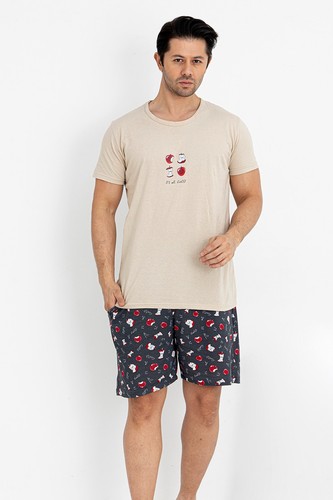 Herren pyjama set schlafanzug - pyjama,