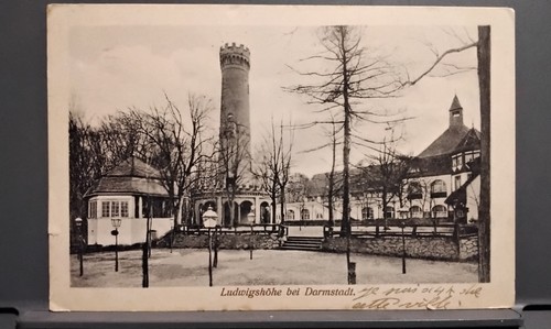 Ludwigshöhe bei darmstadt - ak,