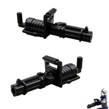 2x Waffe Z-6 Blaster Kanone passend für LEGO® Star Wars Clone Trooper Figuren