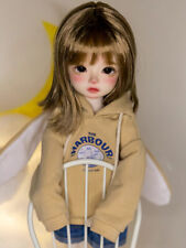 1/6 BJD Doll Girl Resin Jointed Puppe + Eyes + Face Makeup Handmade Gifts