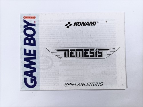 Nemesis nintendo gameboy - gameboy, nur