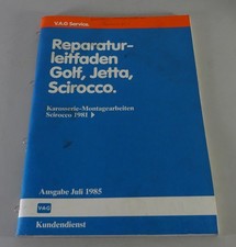Werkstatthandbuch VW Scirocco