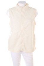 SECONDHAND Weste Kunstpelz Fake Fur L créme