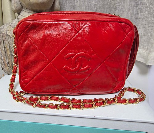 Chanel camera bag - chanel, rot