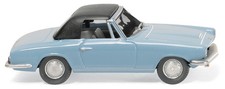 Wiking PKW BMW 1600 GT Cabrio hellblau