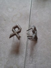 METALL AUFLAGEN Bundeswehr Hauptfeldwebel Dienstgradabzeichen Schulterklappen