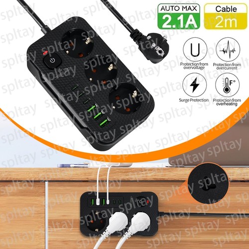 Steckdosenleiste usb fach - steckdosenleiste, 3