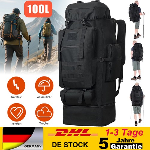 100l herren damen rucksack - herren,