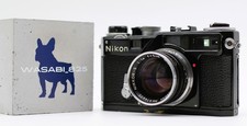 S/N622xxxx [Opt Near Mint] Nikon SP schwarze analoge Kamera 5 cm F1.4 Objekti...