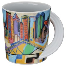 Kaffeebecher Nr. 8 Frankfurt in OVP Rosenthal Cupola City Cup