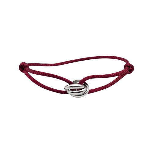 Trinity kordelarmband silber - trinity,