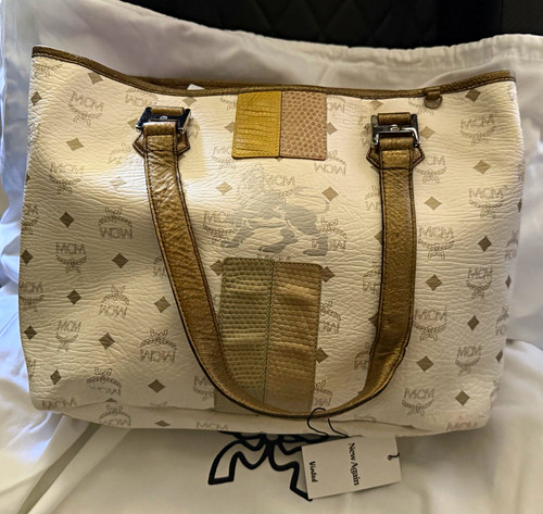 Mcm princess lion tote - tote, bag