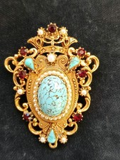 Vintage florenza brosche - vintage,