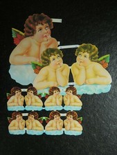 3Bogen alte Oblaten , Scraps 