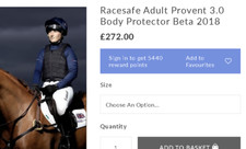 RACESAFE 2018 Reg, ADULT