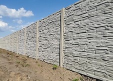 Betonzaun Doppelseitig