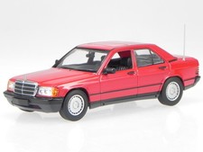 Mercedes W201 190E 1984 rot Modellauto 940034102 Maxichamps 1:43