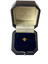 1985 Tigerauge Ring 9 kt Gold