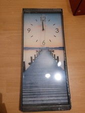 Maritime Glas Funkwanduhr