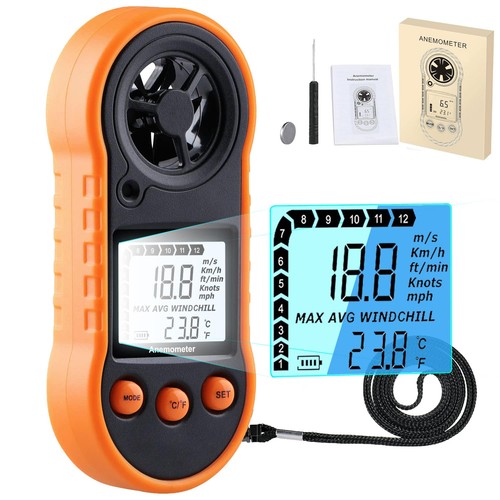 Digital wind speed meter - digital,