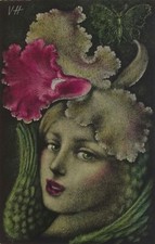 André de Badet CONTES AU CLEAR DE LUNE Lithographien von Valentine Hugo Versand