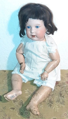 Puppe porzellankopfpuppe sfbj - puppe,