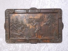 Antikes Metall Design Relief