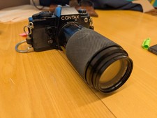 Contax 139 Quartz Spiegelreflexkamera mit 75–205mm f/3.8–4.8 Objektiv