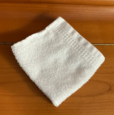 weißer Waschlappen von Ideen Welt Rossmann, 1 x gewaschen, ungenutzt