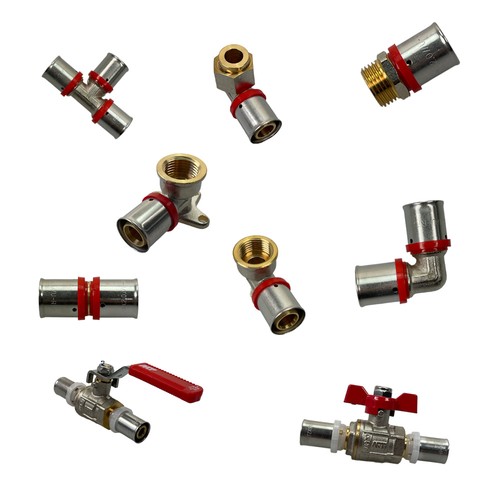 Pressfitting aluverbundrohr - pressfitting, 16