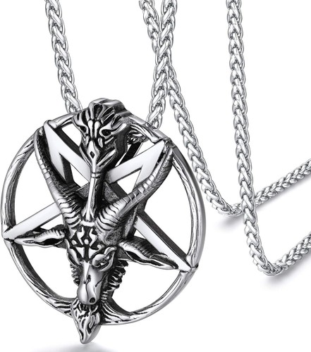 Satan ziegenkopf pentagramm - satan,