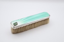 Antike Kleiderbürste Silber