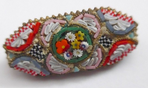Antike eckige millefiori - ,