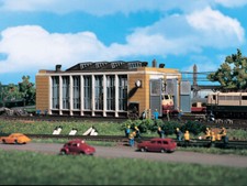 Vollmer 47605 - E-Lokschuppen mit Türschließvorrichtung zweiständig - Spur N