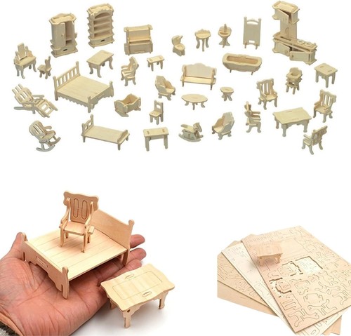 Miniatur holz puppenhausmöbel - miniatur, holz-puppenhausmöbel