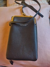 NEU Carr Ken Handytasche Portmonee Umhängetasche Karten-Etui Geldbörse schwarz