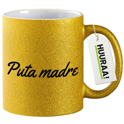 Glitzertasse puta madre - glitzertasse,
